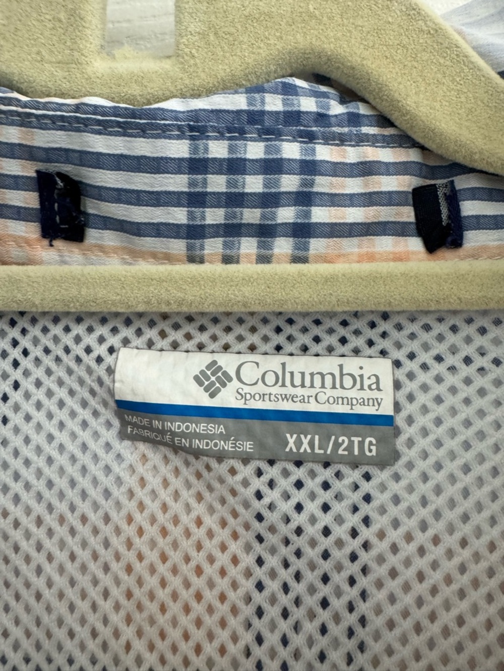 Men’s Tamiami Columbia fishing shirt XXL